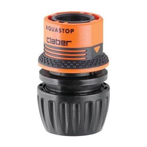 Raccord rapide 1/2-5/8-3/4 Aquastop 8549 Claber