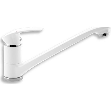 Novaservis Metalia 57 - Robinetterie d’évier, blanc/chrome 57091,1 (1/2)