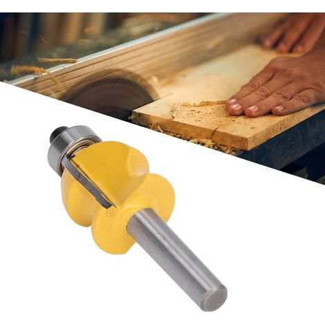 Couteau incurvé en forme de tambour avec manche de 8 mm ou de 1/2 pouce, coupe-bordures, coupe-coins, coupe-rampes, coupe-bordures avec manche de 8 mm (1/5)