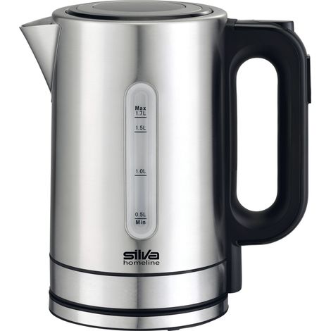 Silva KL-T 2200 Wasserkocher 1,7 Liter, 2200 W, 5 Temp., inox [Wasserkocher] (1/3)