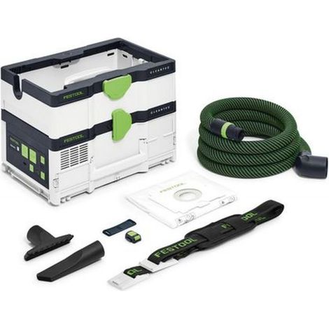 Festool – Aspirateur sans fil professionnel 36V – Technologie Bluetooth – Pour chantiers humides et espaces confinés – 576933 (1/10)