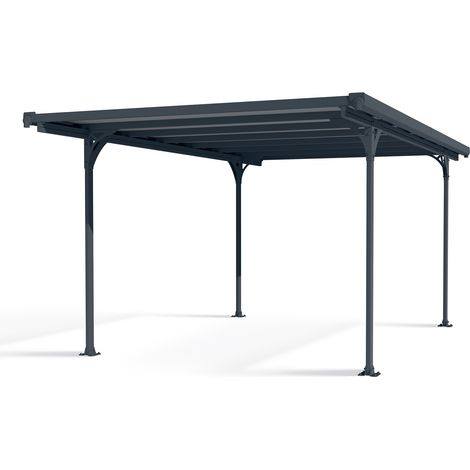 Palram-Canopia Carport "Verona" 5000, anthrazit, 500 x 218 x 297 cm (L x B x H) (1/5)
