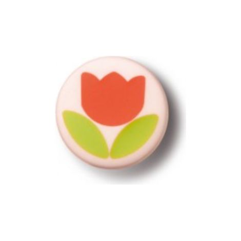 Poignée Flower 5614. 50x50mm. - talla