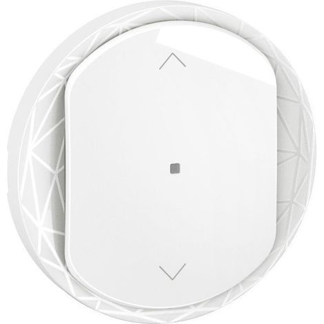 Legrand – Enjoliveur interrupteur/commande volet roulant Céliane with Netatmo – Blanc – Montage simple avec tournevis – Compatible avec fonctions connectées (1/2)