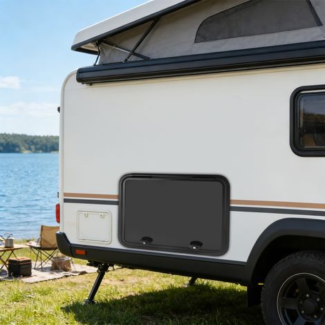 30 Zoll24 Zoll Wohnmobil-Zugangstür Reiseanhänger Aluminiumlegierung Gepäcktür (1/5)