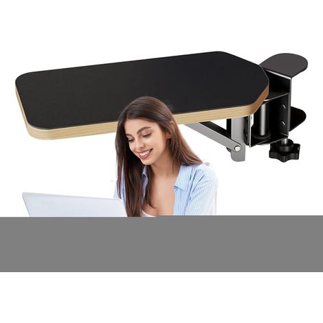 Accoudoir Ergonomique De Bureau - Extension de Table en Bois - Accoudoir (1/5)