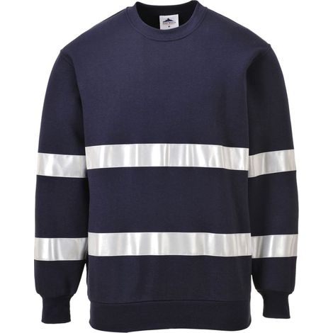 Sweat Shirt Haute Visibilité Portwest Iona Marine M (1/2)