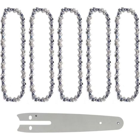 inch chainsaw chain parts small chainsaw guide bar for garden tools (1/5)