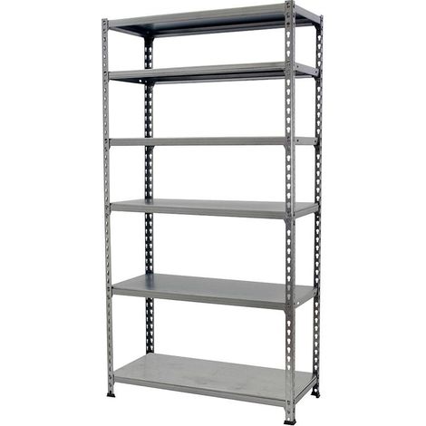 simonrack simonclick 6/400 Metallregal grau 6 Böden (1/3)