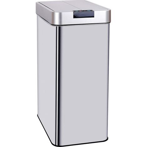 Poubelle automatique 90l inox - Kitchen Move - BAT-D880 CHROME (1/4)