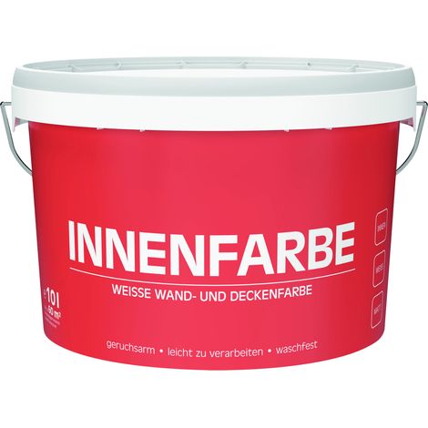 Innenwandfarbe weiß 10 L