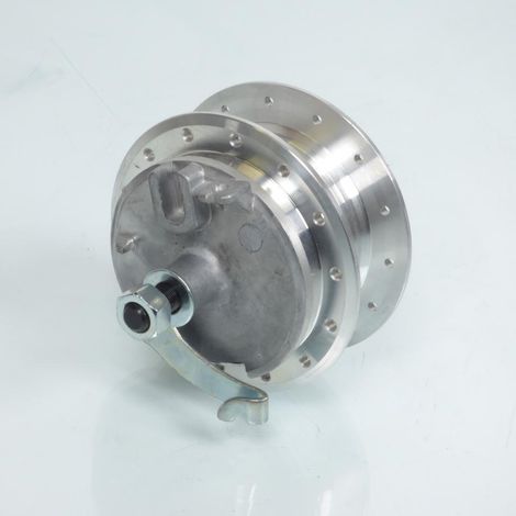 Moyeu de jante avant 28 rayon axe Ø12mm pour mobylette Peugeot (1/5)