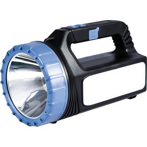 Lampe torche - Torche LED solaire/rechargeable - De main, ultra-bright, projecteur étanche, lampe de poche, pour maison, bureau et outdoor