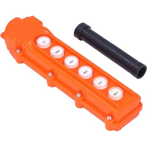 Drucktaster-Schaltkasten, regendicht, Handhebezeug-Kran-Hängebedienfeld, 220 V/500 V (1/5)