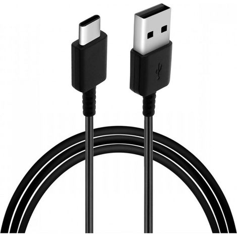 Samsung USB-A-auf-USB-C-Kabel, 0,8 m, schwarz