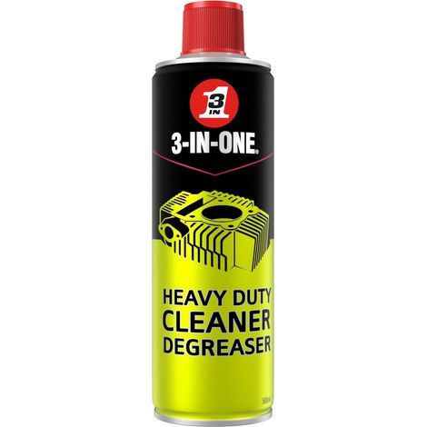3-IN-ONE Heavy-Duty Cleaner and Degreaser, 500ml - Ideal for Engine Parts and Heavy Grease Removal (1/5)