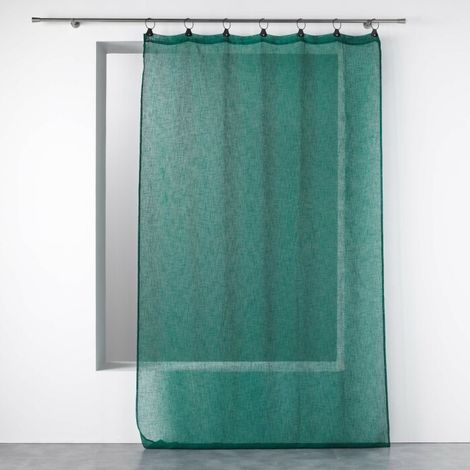 Rideau aspect filet LINKA, oeillets métalliques, 140 x 240 cm (1/4)