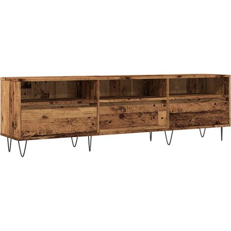 Maison Exclusive - TV-Schrank Altholz-Optik 150x30x44,5 cm Holzwe