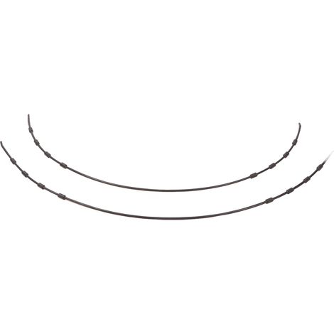 Lot de 2 câbles de rechange pour support d'arbre, 165 cm (65 pouces), en acier inoxydable et plastique, pour accessoires de chasse. (1/5)