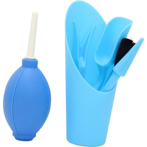 6 pièces Kit de Jardinage Bleu pour Débutants Outils Robustes pour Plantation Plantes Grasses Transplantation Semis et Désherbage Mini Truelle et Seau Ergonomiques Compact et