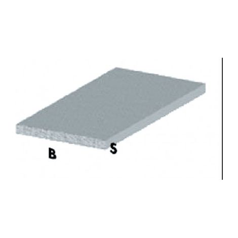 Profil Chrome H.100 Plat 30X2