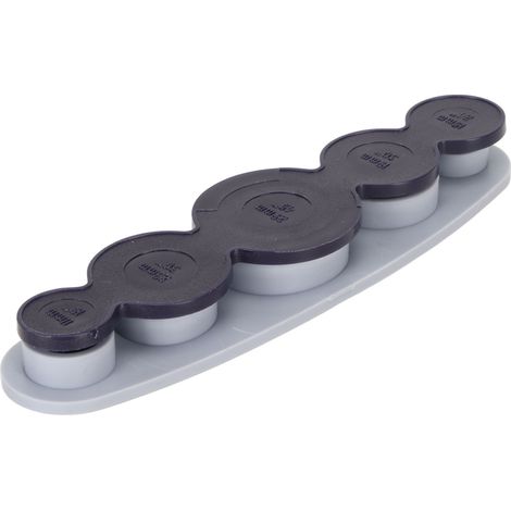 Outil Universel à Boutons Recouverts 5 Tailles DIY - Anti-Déformation pour Broderie et Patchwork (1/5)