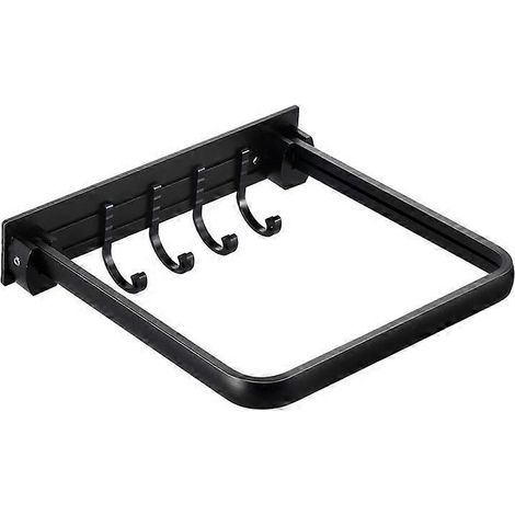 Support pliable pour lavabo, crochet pour lavabo de salle de bain, étagère pour évier de cuisine, fixation murale, perçage gratuit (1/4)