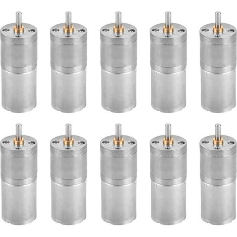 10X 25GA-370 DC 12V Mini MotoréDucteur de RéDuction de Vitesse de Moteur de BoîTe de Vitesses pour Serrure ÉLectronique (300 Tr/Min) (1/5)
