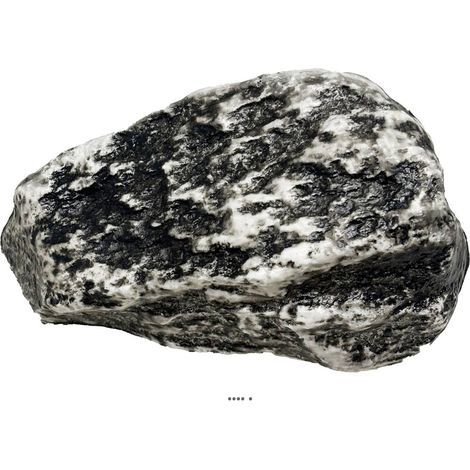 Pierre artificielle grise moyenne en Plastique soufflé L 190x100 mm (1/3)