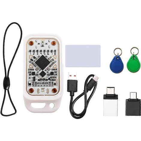 Chameleon V3.0 RFID-Smartcard-Emulator, NFC-Kopierer, 1UID + 1CUID-Schlüsselanhänger, 1UID-Rohlingkarte, IC-ID-Karten-Dekodierung und -Reset (1/5)