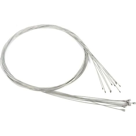 Cable de dérailleur 10 pcs, cable de Changement de Vitesse Durable Cable de Changement de Vitesse intérieur pour vélos pliants de vélo-Fei Yu