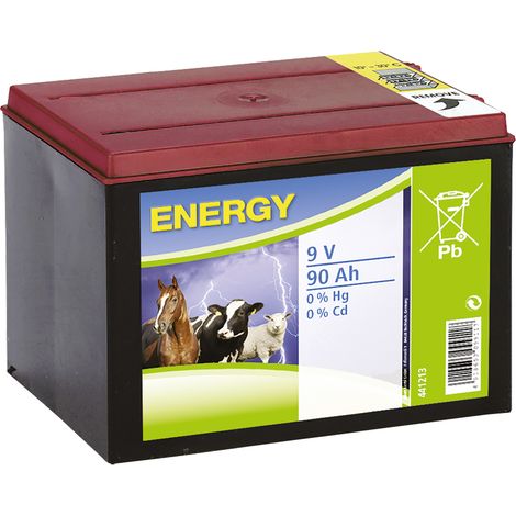 BATTERIA PER ELETTRIFICATORE 9V - 90 Ah