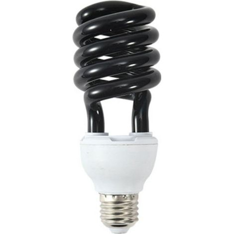 Ampoules piège à insectes C110V 20W, culot E27 en spirale, longueur d'onde de 365 nm, pour moustiques, moucherons, mites, mouches des fruits, etc. Portables. (1/5)