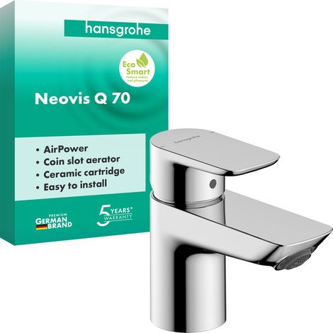 hansgrohe Neovis Q Mitigeur monocommandé pour lavabo 70, sans (1/3)