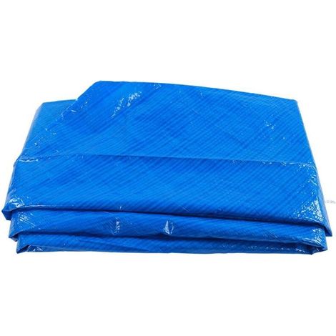 SJLERST Bâche piscine ronde PE imperméable Ø280cm (1/5)