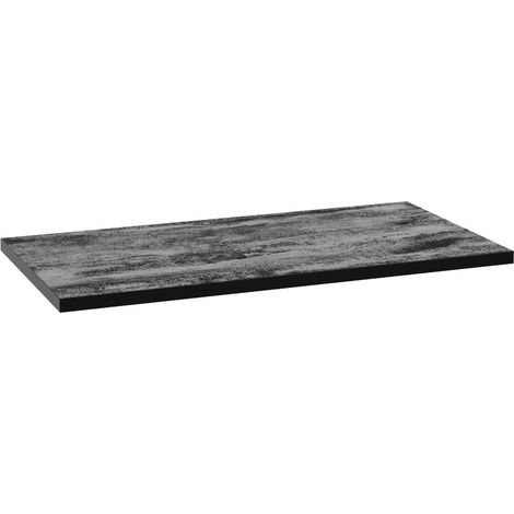 Naturel – Plan en stratifié noir 90x2,5x46 cm – SKU STILLAF09003 – Rectangulaire pour espaces modernes – Idéal pour aménagement intérieur (1/5)