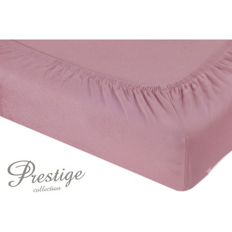 Jersey-Spannbettlaken 160x200 Puderrosa Prestige Kollektion 160 g/m²