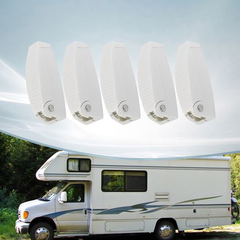 Gepäckraumverschluss für Wohnmobile 5 RV Tür- und Fensterverschlüsse Weiß (1/5)