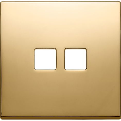 VIMAR - 22682.2.82 Placca 2Mx2 Flat oro
