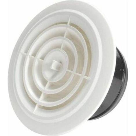 100mm Adjustable Round Air Vent Grille (1/4)