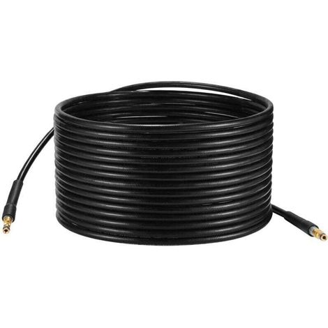 Manguera de 10 m aplicable a hidrolimpiadoras Karcher K1/K3, XU, mangueras de agua a alta presión para automóviles y hogares, y pistolas de agua. --Crezuo-Crezuo