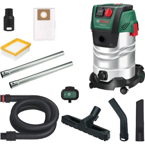 Aspirador universal BOSCH - PAS 30-240PRS - 1300W - 67 l/s - Depósito 30L - 240 mbar (1/3)