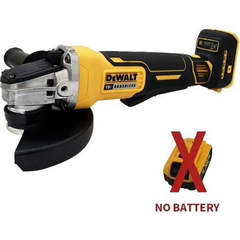 DEWALT DCG406 Meuleuse d'angle rechargeable sans balais, outil professionnel pour coupe et ébavurage (1/5)