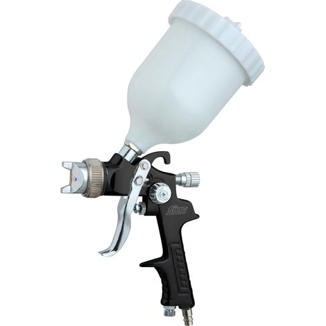 FIAC Pistola a Spruzzo per Verniciare modello 1864, Aerografo semi-professionale con Serbatoio per Vernice da 600ml, Ugello in Inox, Pressione Max 4 Bar