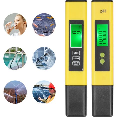 Kit de test de qualité de l'eau (mètre, pH-mètre, conductimètre, TDSA2+PH02SL) (1/5)