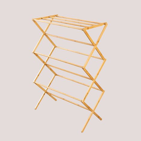 Tendedero Plegable en Bambú Dalton SKLUM              (1/5)