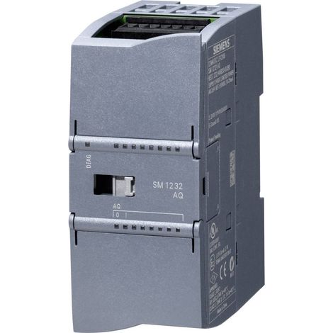 Siemens SM 1232 6ES72324HB320XB0 Modulo uscita analogico PLC 24 V
