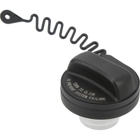 Tankdeckel mit Halteband, schwarz, ABS, Kfz-Ersatzteil 9470016 für S60, S80, V70, V60, XC60, XC70, XC90 (1/5)