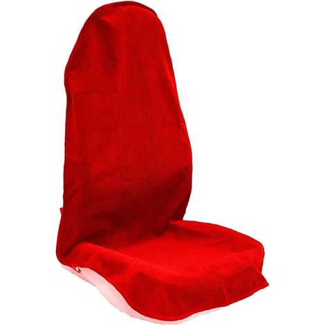 Housse universelle pour siège avant de voiture, imperméable et résistante à la transpiration, en tissu éponge, amovible, pour voitures, camions et SUV (140 x 75 cm). (1/5)