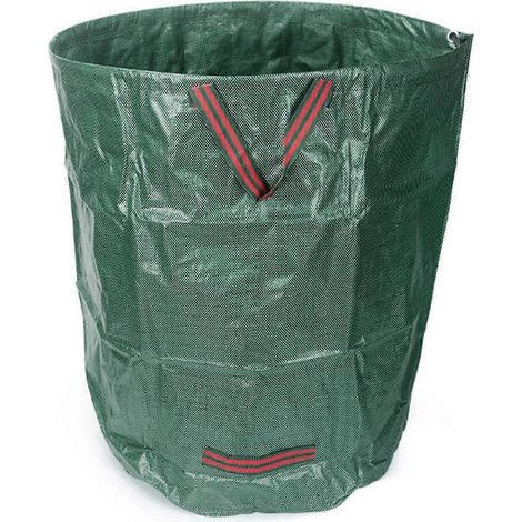 Sac à déchets grande capacité pour jardin, réutilisable et imperméable, pour feuilles mortes (voir photo) (1/5)